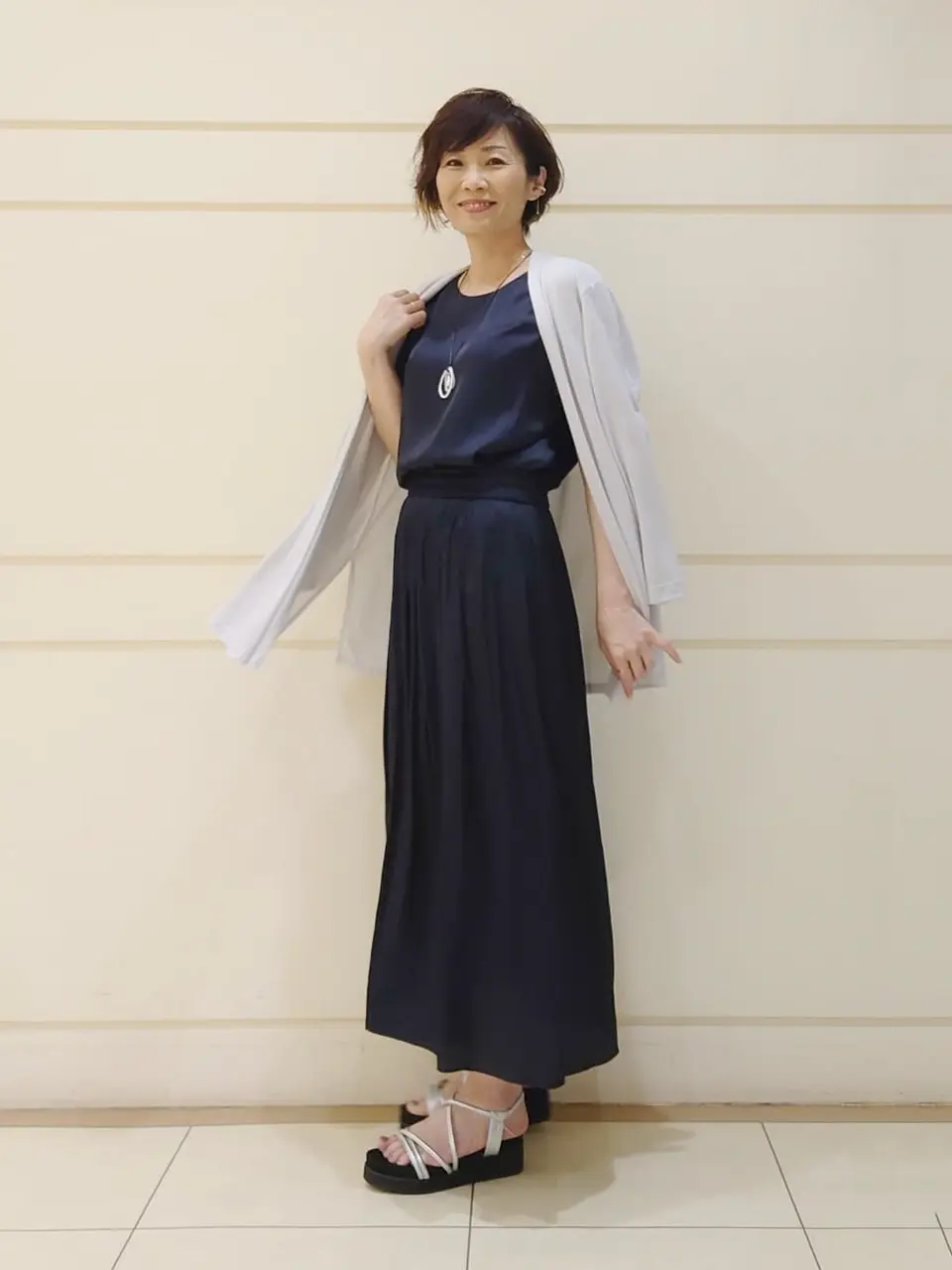 自由区 maruri コーディネート画像