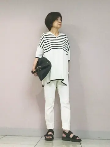 自由区 小森 コーディネート画像