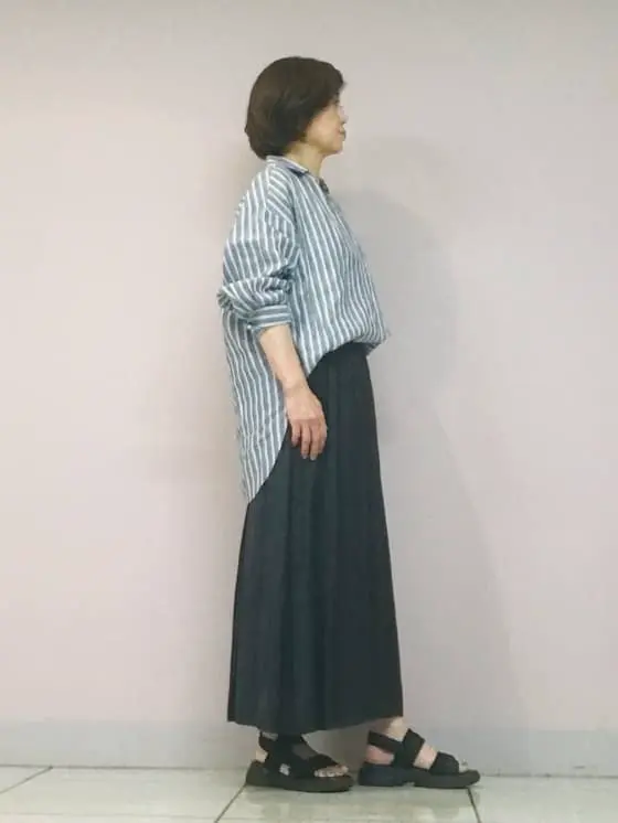 自由区 小森 コーディネート画像