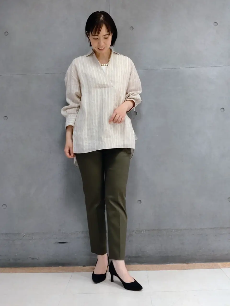  丸尾 コーディネート画像