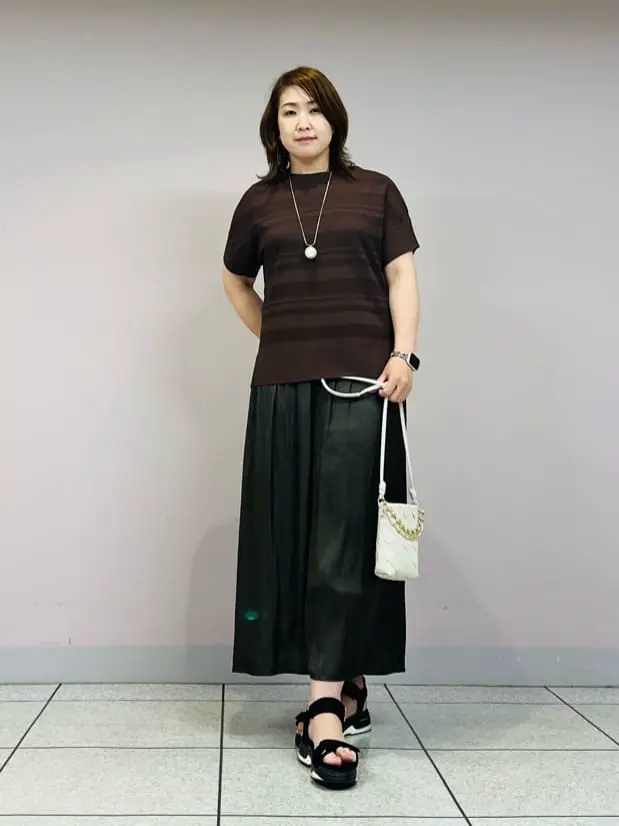 自由区 上島 コーディネート画像