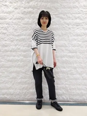 自由区 佐藤 コーディネート画像