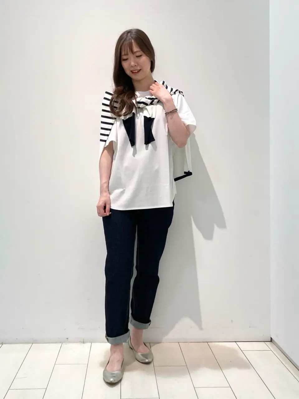  檀 コーディネート画像