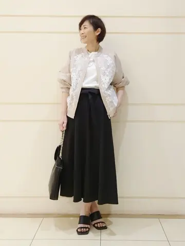 自由区 maruri コーディネート画像