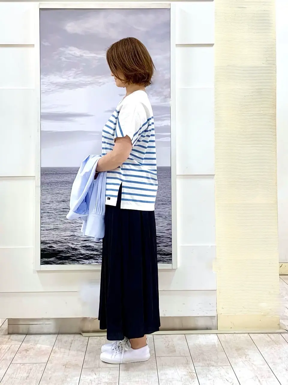 自由区 中鉢 コーディネート画像