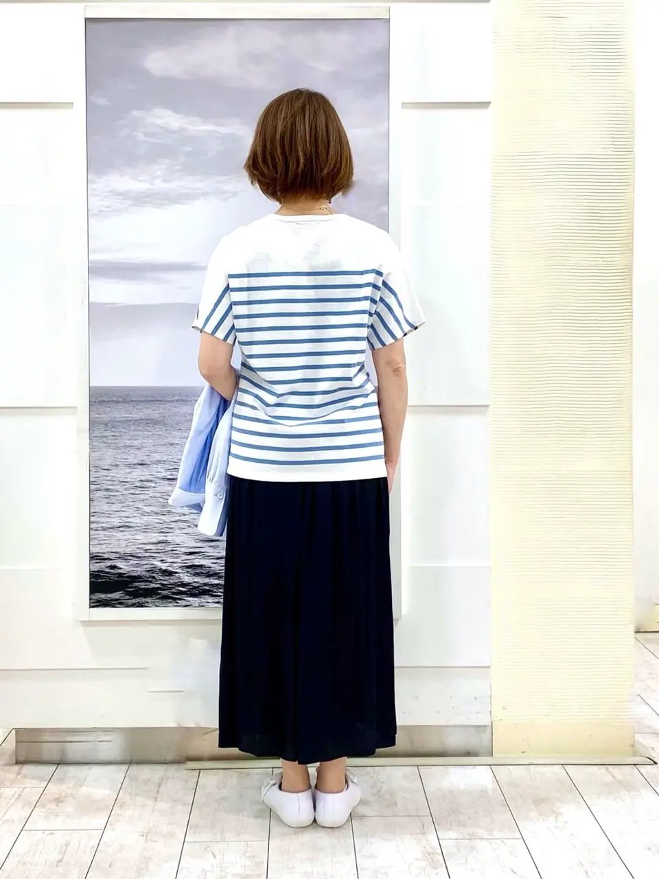 自由区 中鉢 コーディネート画像