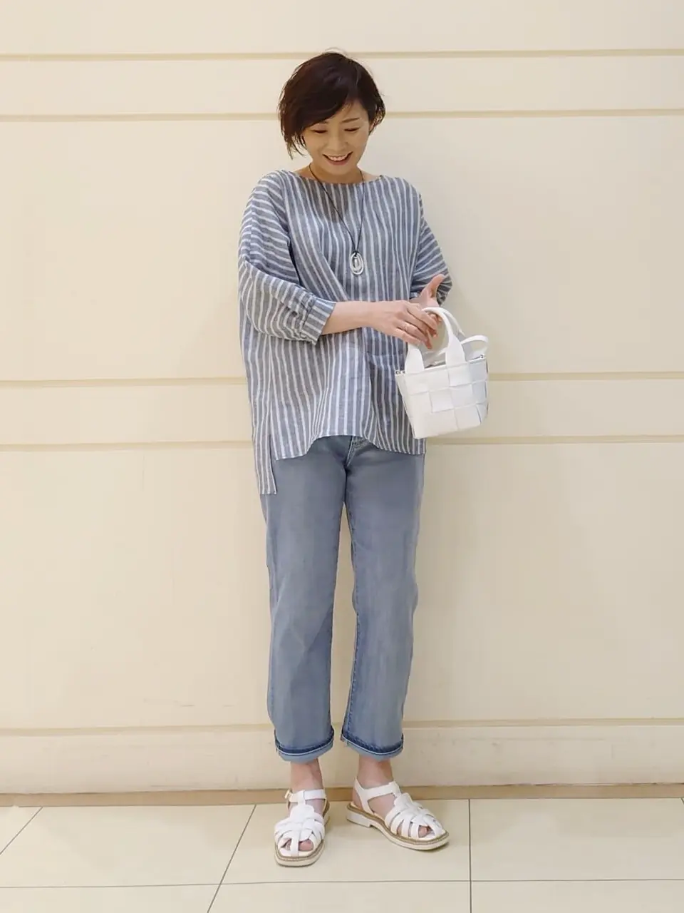 自由区 maruri コーディネート画像