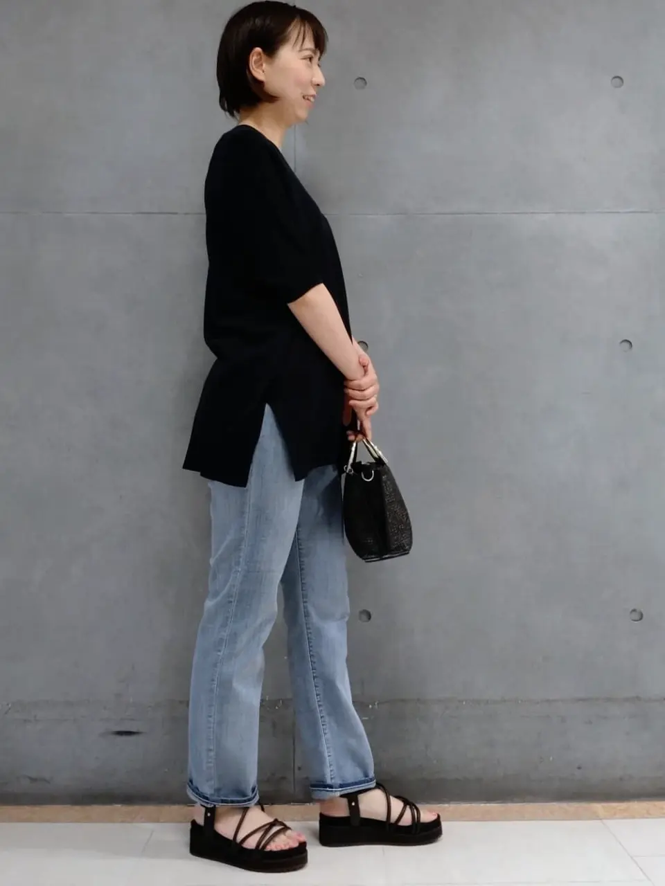 自由区 丸尾 コーディネート画像