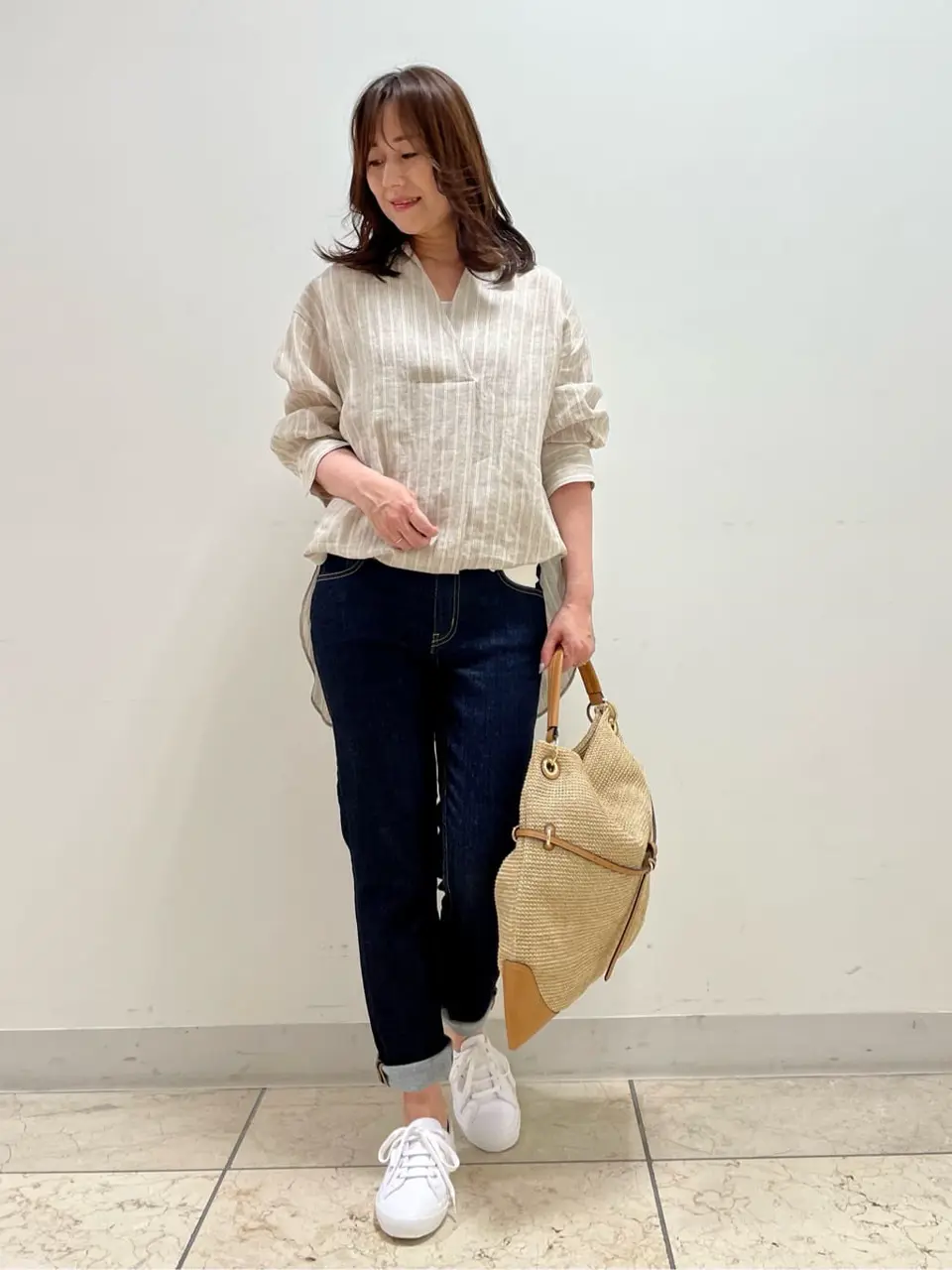 自由区 K コーディネート画像