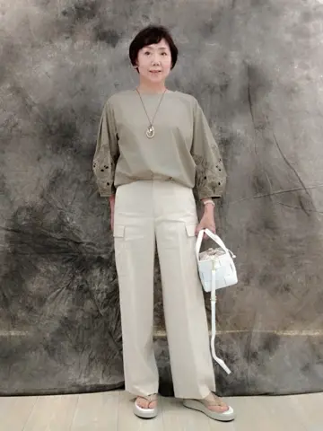 自由区 鶴田 コーディネート画像