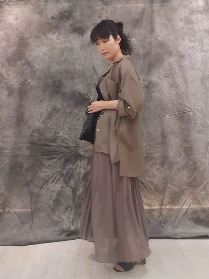 自由区 廣本 コーディネート画像