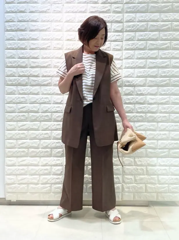 自由区 江川 コーディネート画像