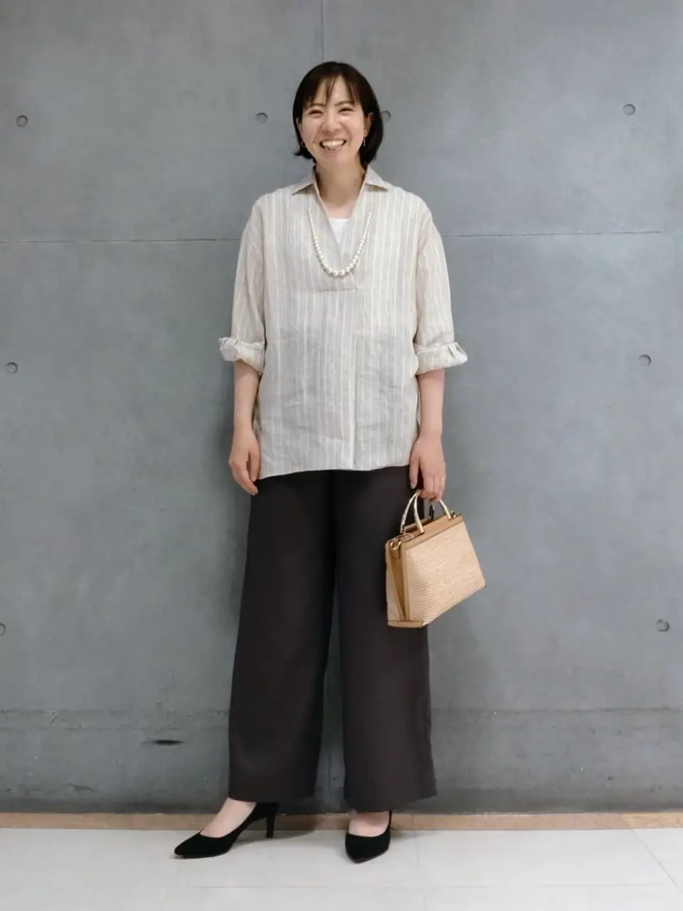  丸尾 コーディネート画像