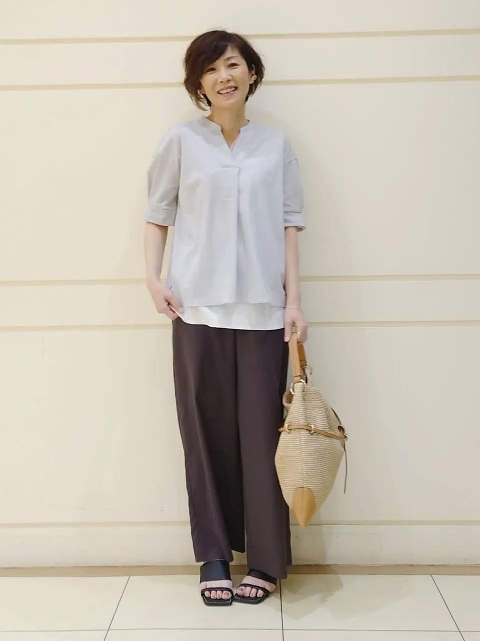 自由区 maruri コーディネート画像