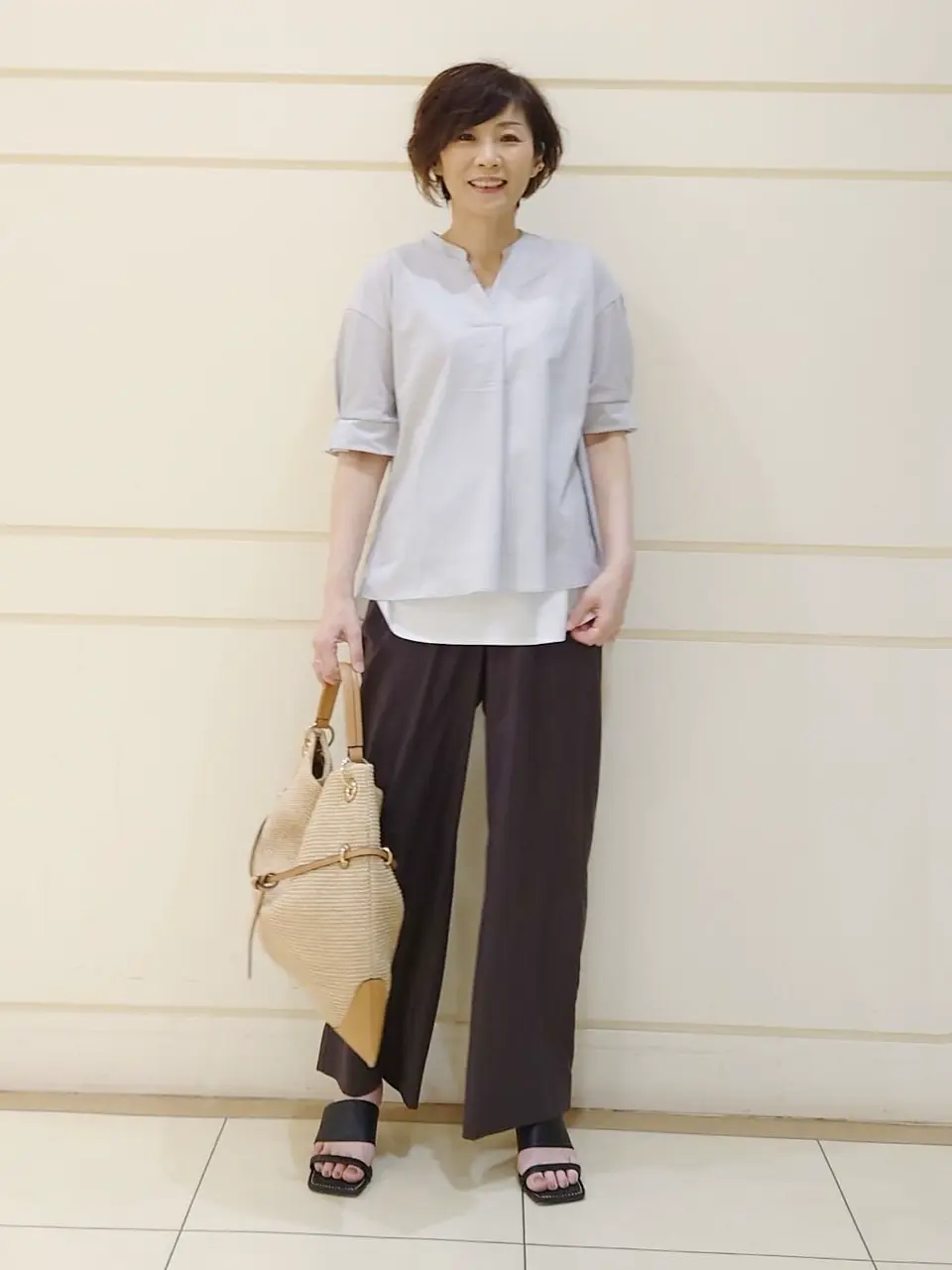 自由区 maruri コーディネート画像