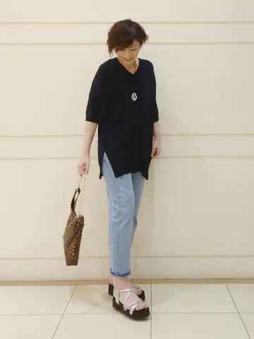 自由区 maruri コーディネート画像