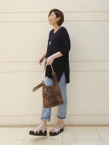 自由区 maruri コーディネート画像