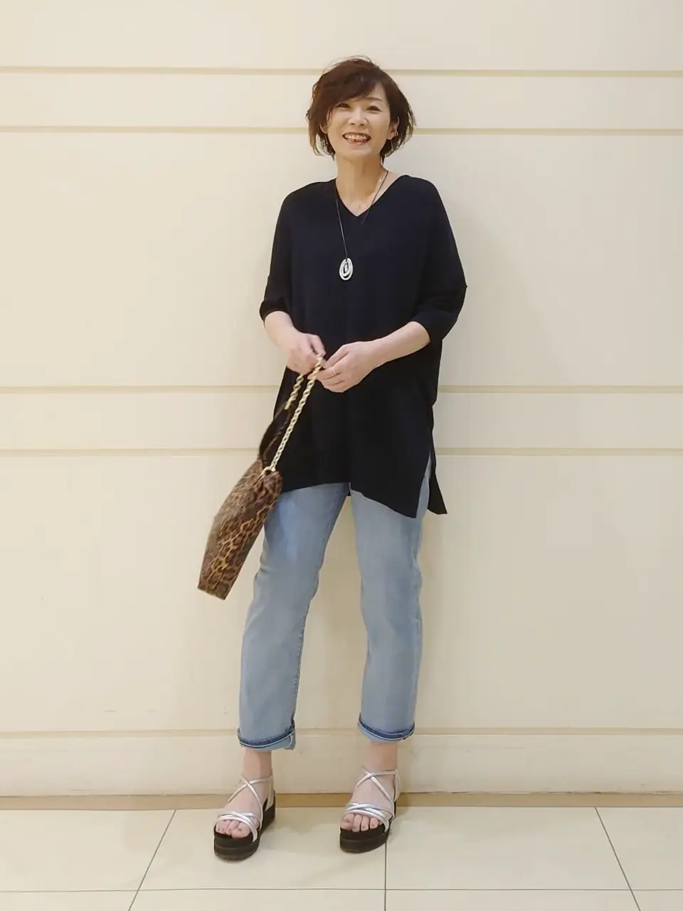 自由区 maruri コーディネート画像