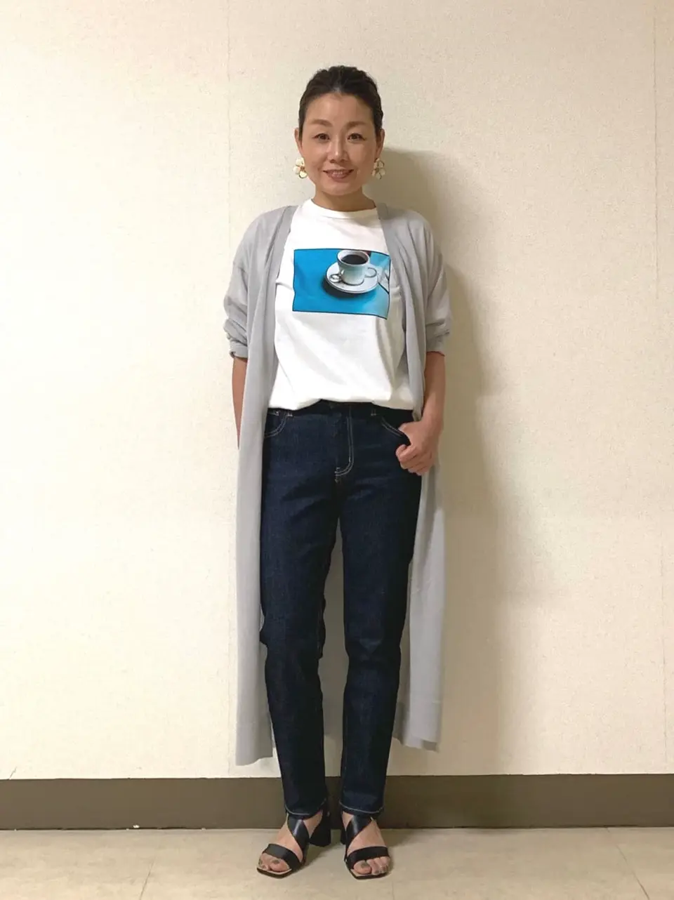 自由区 坂本 コーディネート画像