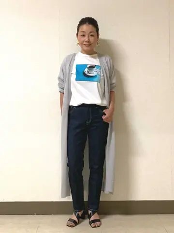 自由区 坂本 コーディネート画像