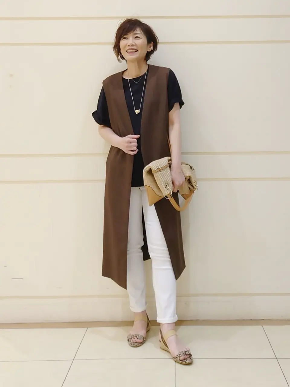 自由区 maruri コーディネート画像