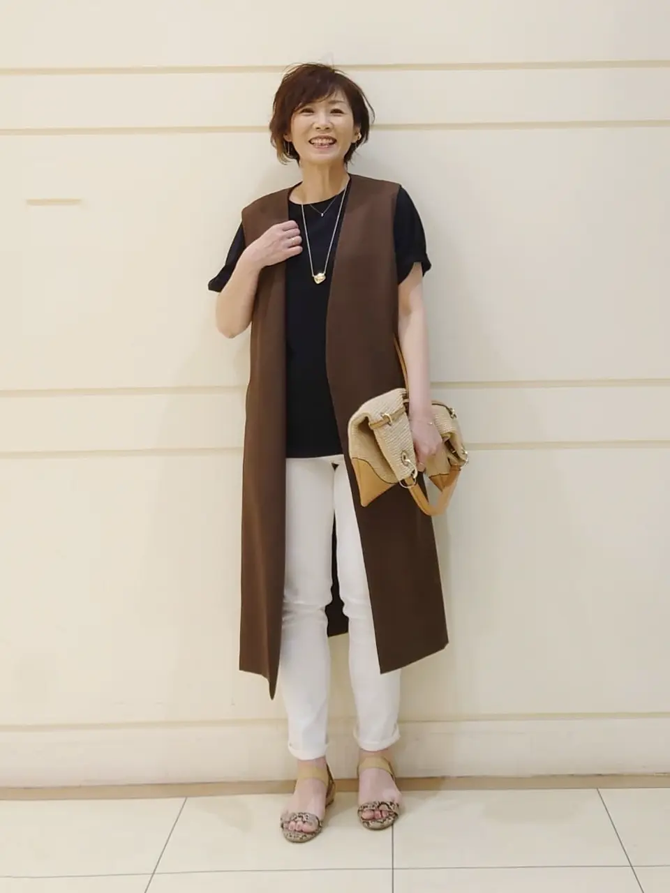 自由区 maruri コーディネート画像