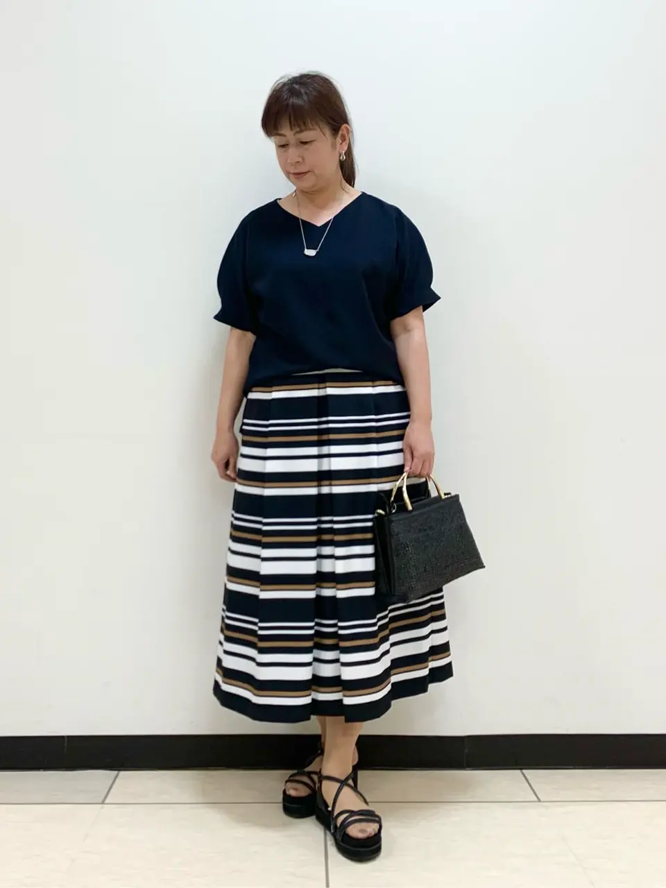 自由区 岡崎 コーディネート画像