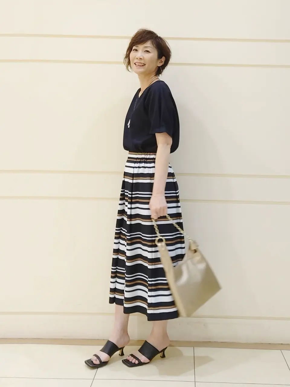 自由区 maruri コーディネート画像