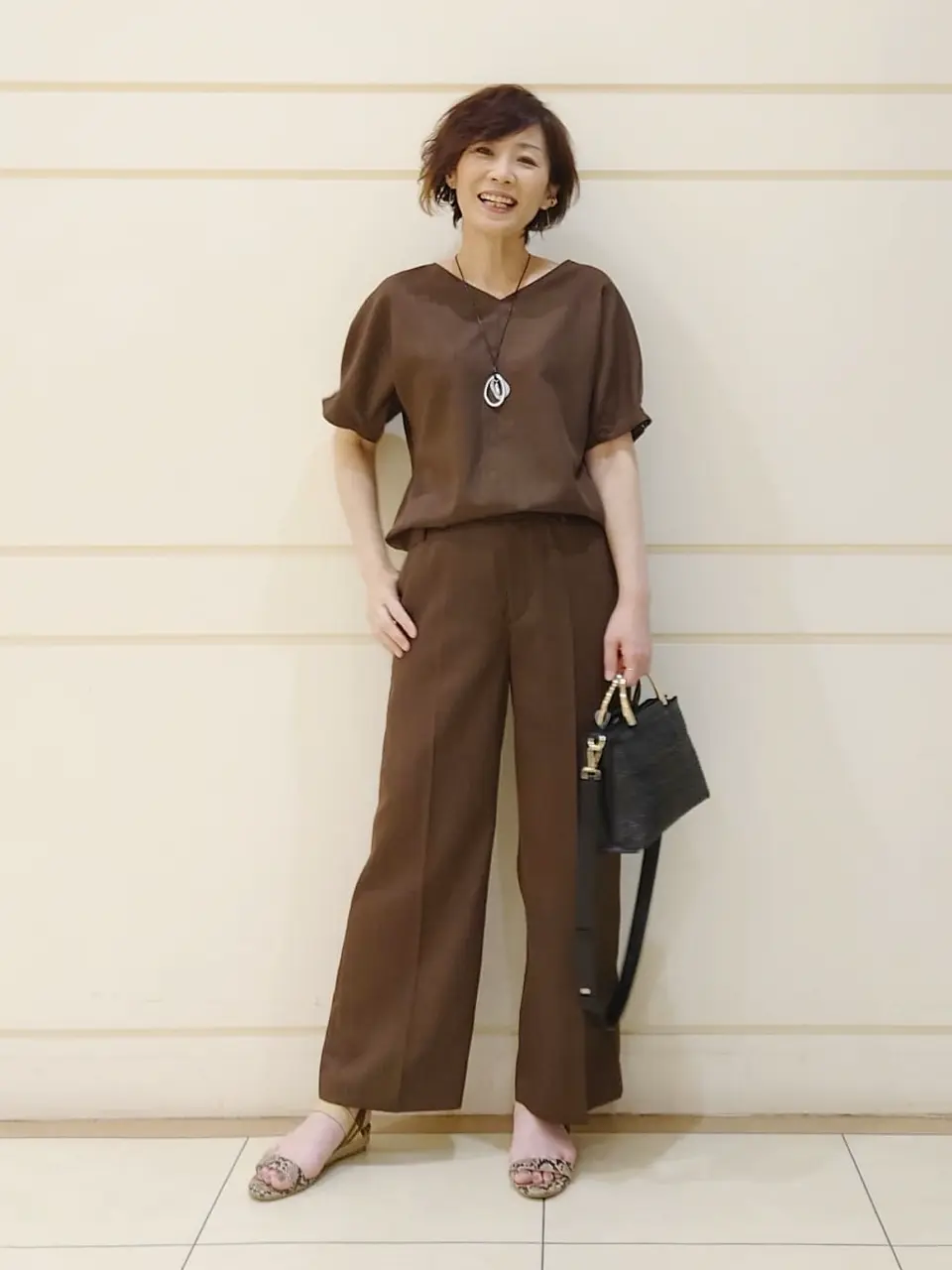 自由区 maruri コーディネート画像