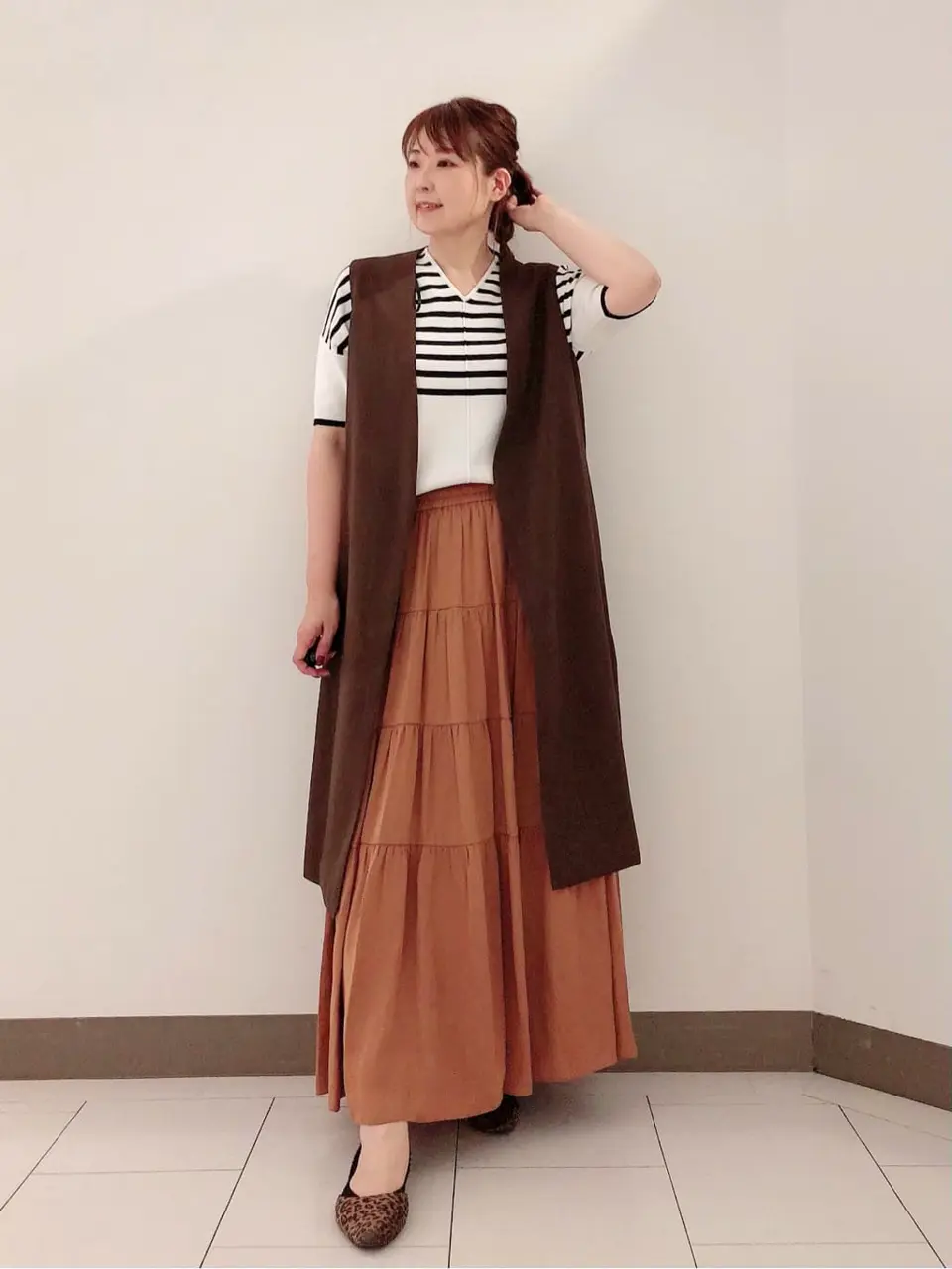 自由区 スタッフ コーディネート画像