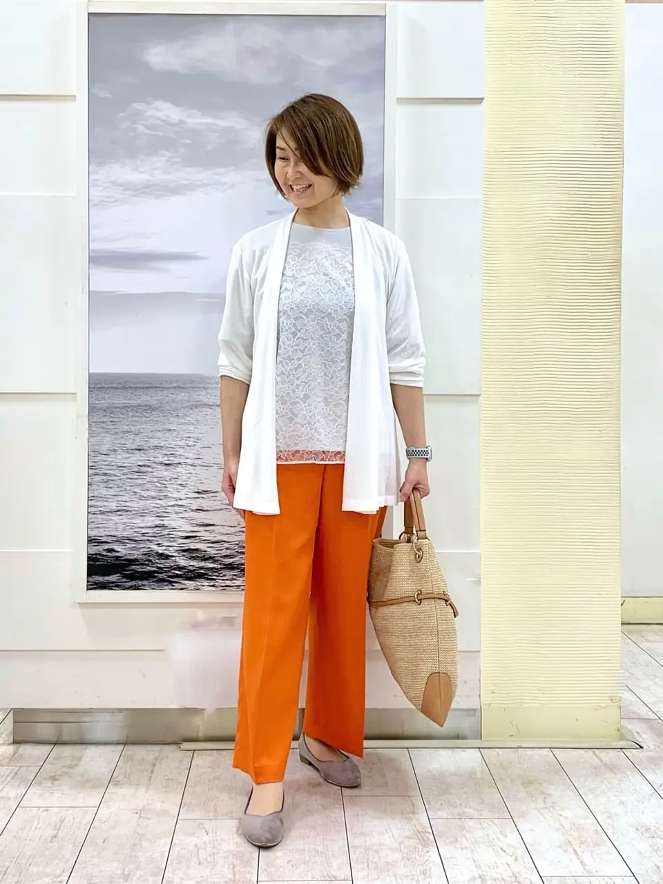  中鉢 コーディネート画像