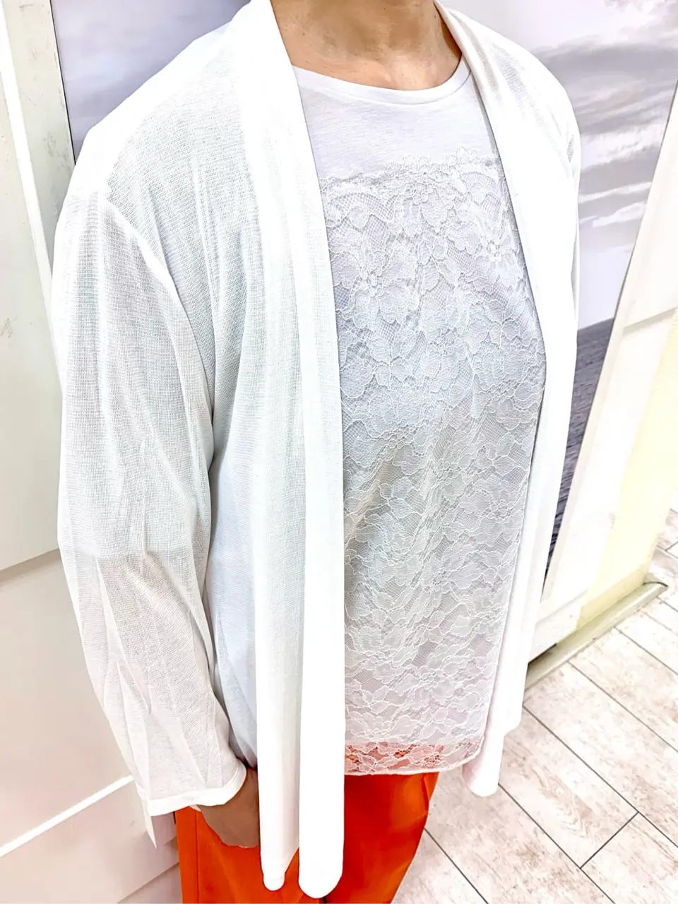 自由区 中鉢 コーディネート画像