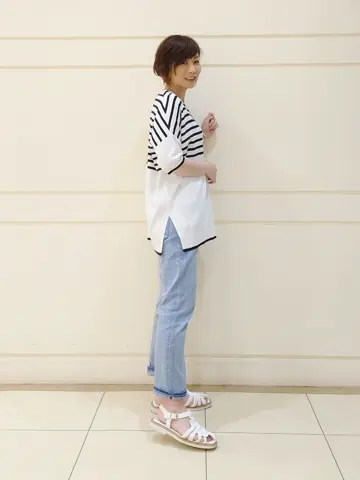 自由区 maruri コーディネート画像