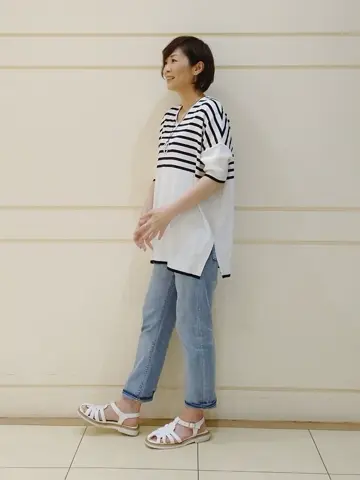 自由区 maruri コーディネート画像