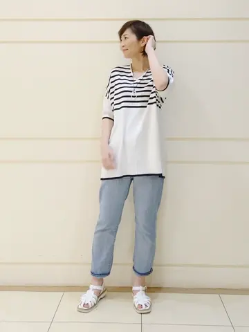 自由区 maruri コーディネート画像