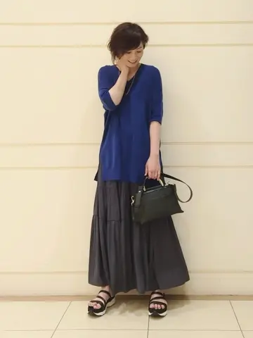 自由区 maruri コーディネート画像