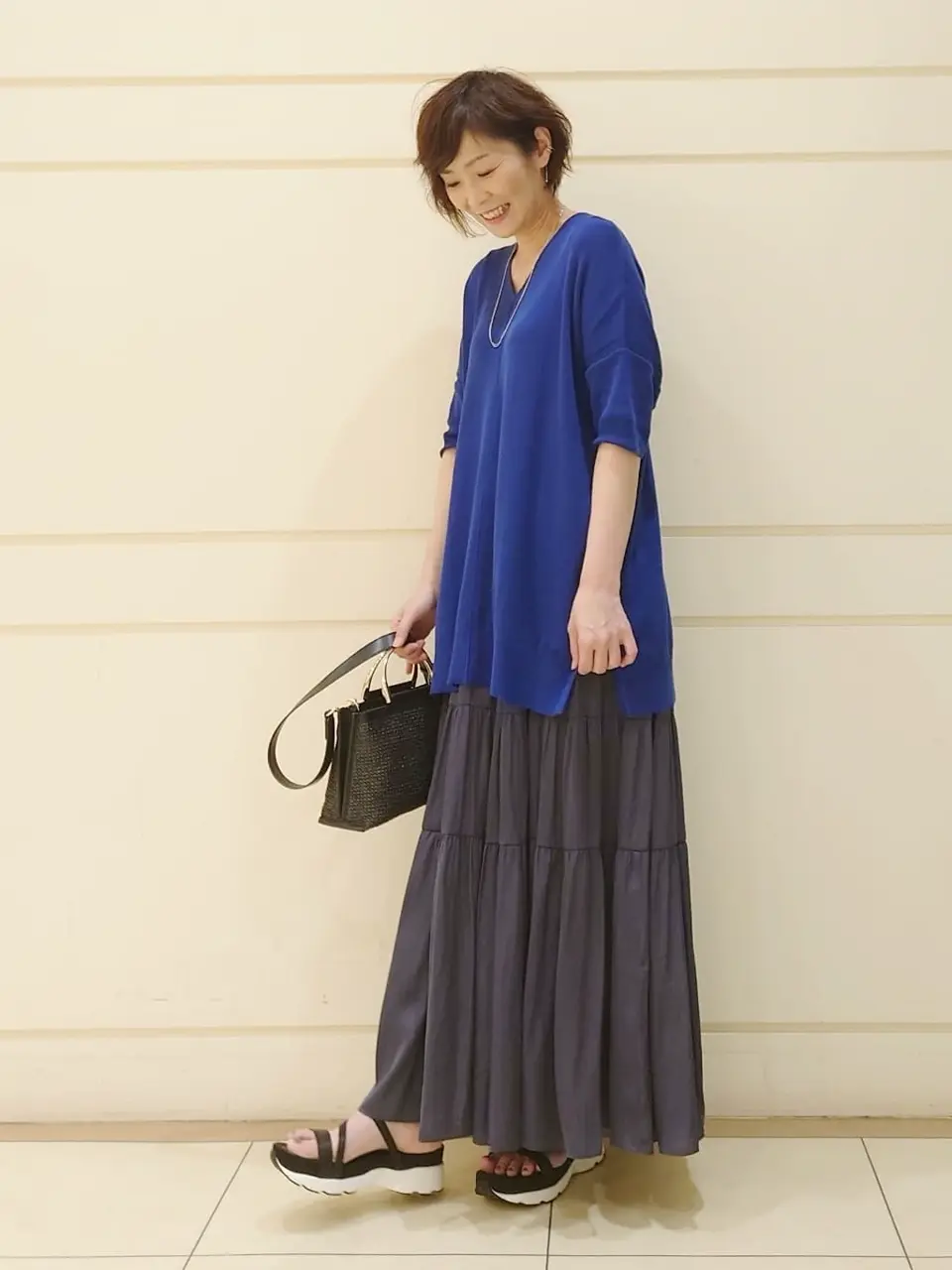 自由区 maruri コーディネート画像