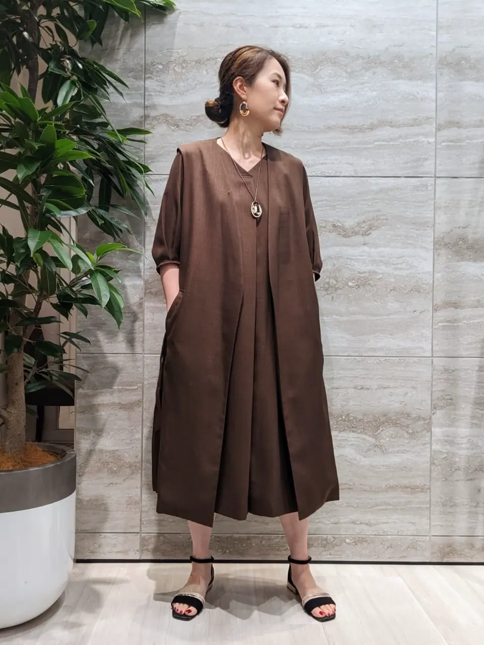 自由区 Nakai コーディネート画像