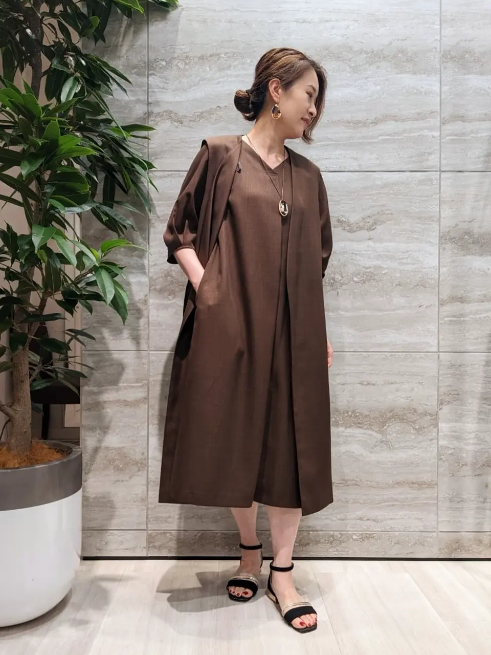 自由区 Nakai コーディネート画像