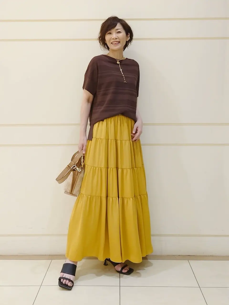 自由区 maruri コーディネート画像