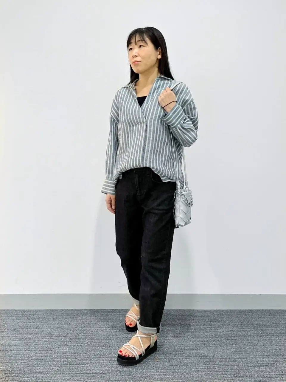 自由区 大川 コーディネート画像