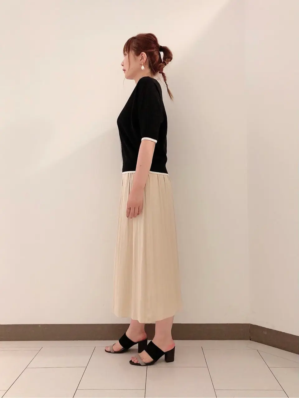 自由区 スタッフ コーディネート画像