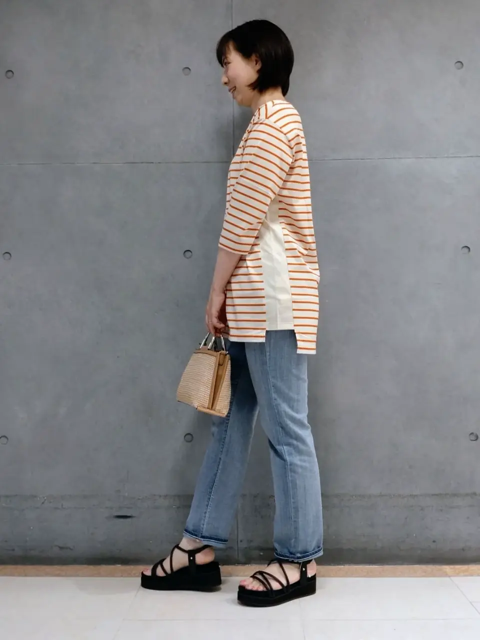 自由区 丸尾 コーディネート画像