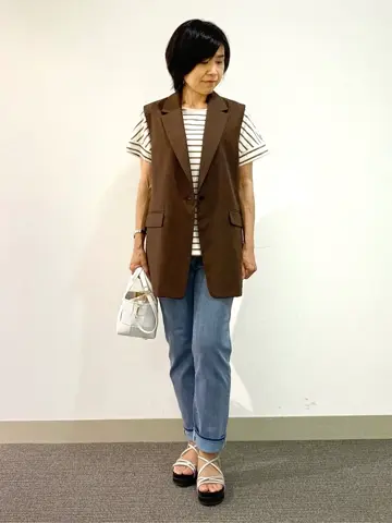 自由区 成川 コーディネート画像