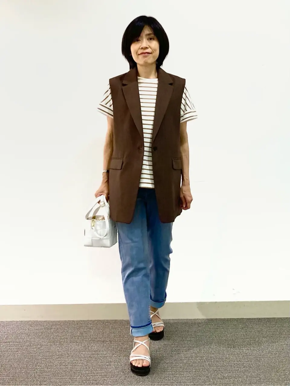 自由区 成川 コーディネート画像