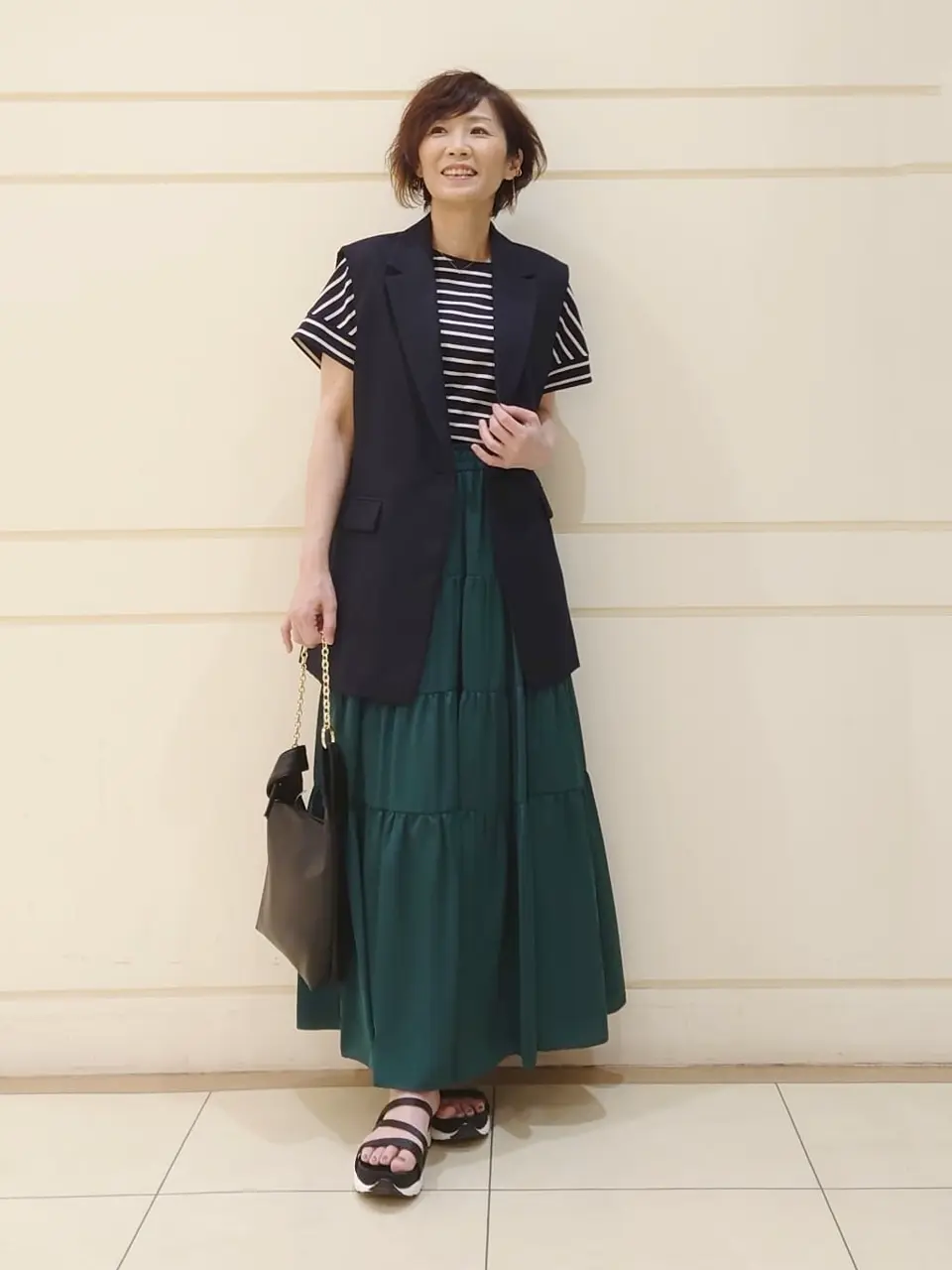 自由区 maruri コーディネート画像