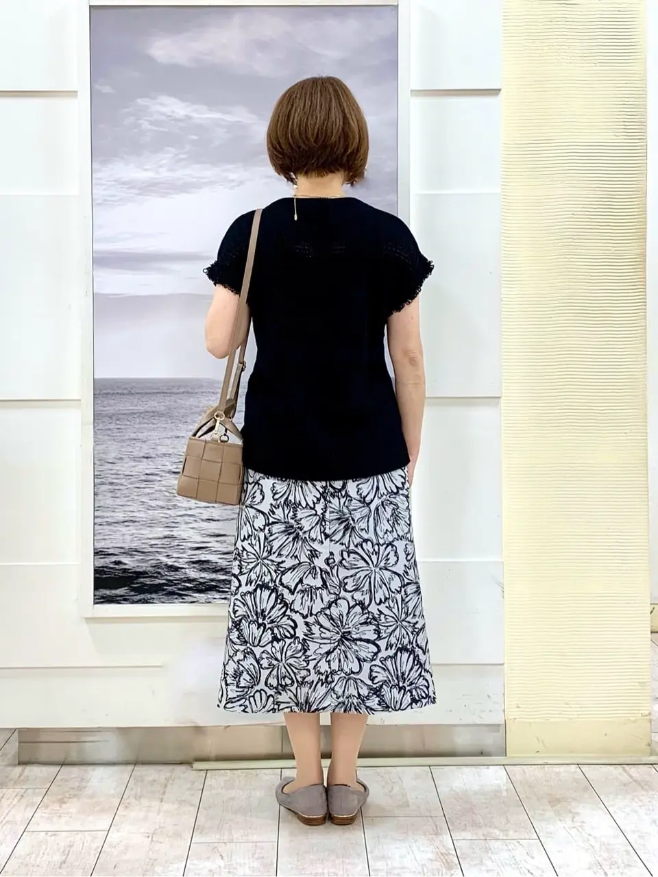 自由区 中鉢 コーディネート画像