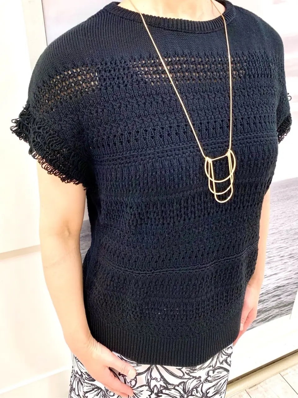 自由区 中鉢 コーディネート画像