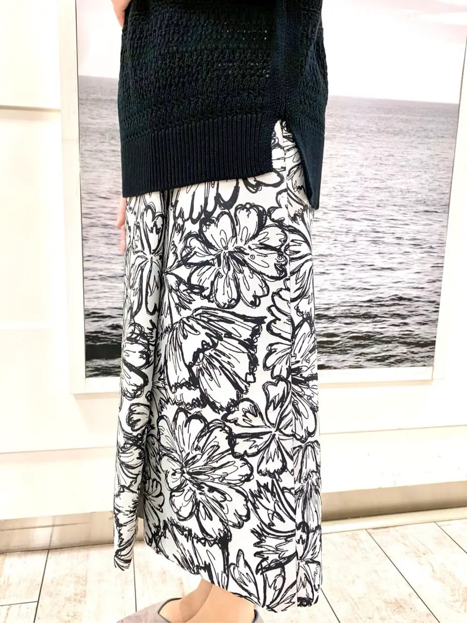 自由区 中鉢 コーディネート画像