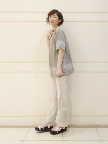 自由区 maruri コーディネート画像